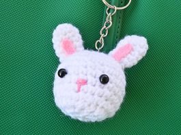 Amigurumi tavşan anahtarlık yapımı amigurumi tavşan anahtarlık tarifi
