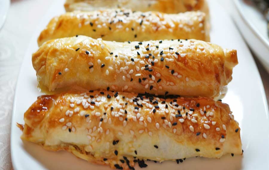 sebzeli tavuklu börek tarifi