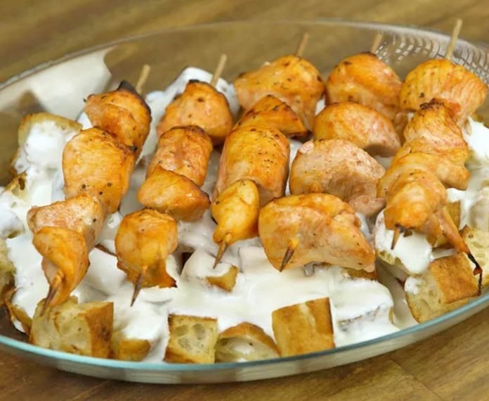 pideli-tavuk-kebabı-tarifi-isskender pideli tavuk kebabı nasıl yapılır