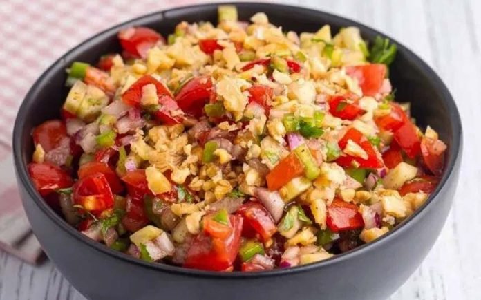 gavurdağı salatası nasıl yapılır tarifi
