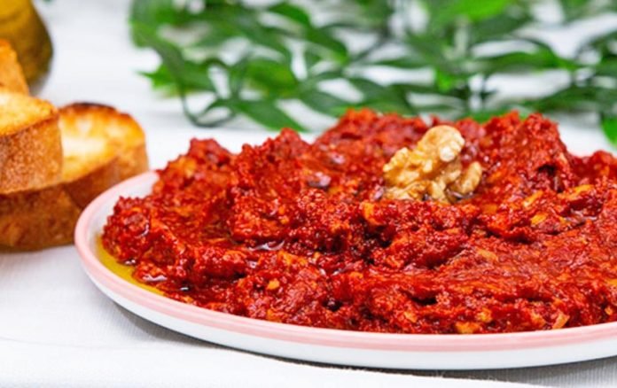 muhammara-tarifi-yapılışı kahvaltılık meze muhammara tarifi