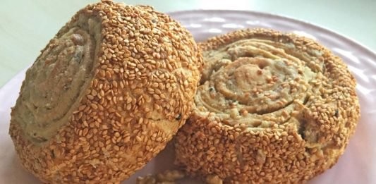 susamlı tahinli kurabiye tarifi nasıl yapılır