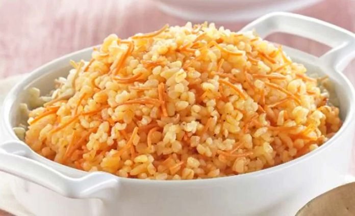 tel-şehriyeli-bulgur-pilavı-tarifi tel şehriyeli bulgur pilavı yapılışı malzemeleri