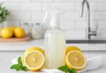Limonlu Yüzey Temizleyici: 5 Dakikada Hazırlanan Doğal Mucize limonlu yüzey temizleyici